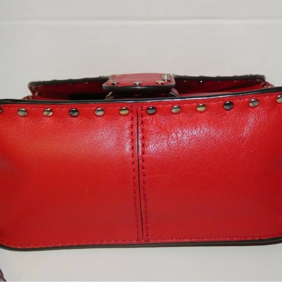 Rebecca Minkoff crossbody bag with studs flap style - Picture 5 of 10